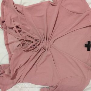 BUNDLE pink and black crop top